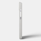 Minimalistische "Ajia" Shop Logo iPhone Case (Achterkant / Links)