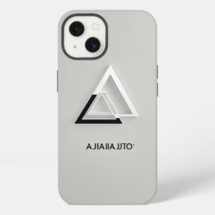 Minimalistische "Ajia" winkel logo iPhone hoes  13 Hoesje