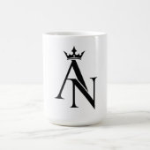 Minimalistische AK Monogram Koffiemok (Center)