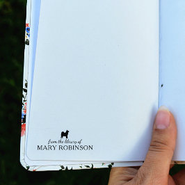 Minimalistische Alaska Malamute hond Rubberstempel