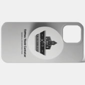 Minimalistische algemene aannemer Logo - zwart-wit Case-Mate iPhone Case (Achterkant (horizontaal))