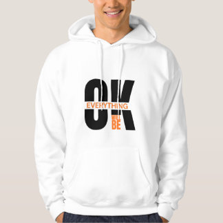 Minimalistische Alles Komt Goed Inspirerend Hoodie
