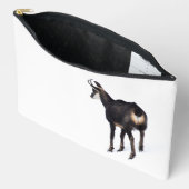 Minimalistische Alpine Chamois berggeit op sneeuw Etui (Open)