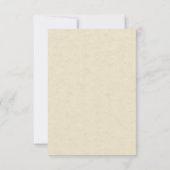 Minimalistische ambacht komt hier het Son-Baby sho Bedankkaart (Achterkant)