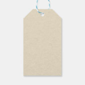 Minimalistische ambacht komt hier het Son-Baby sho Cadeaulabel (Achterkant)