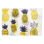 Minimalistische ananas, kleurrijk abstract design. kussensloop (Achterkant)