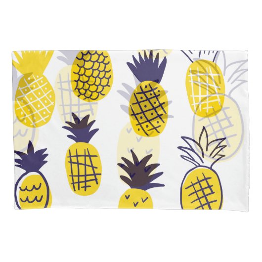 Minimalistische ananas, kleurrijk abstract design. kussensloop (Voorkant)