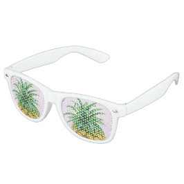 Minimalistische ananas retro zonnebril