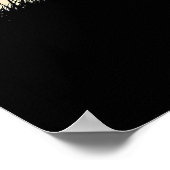 Minimalistische Anime Magiër Poster (Hoek)