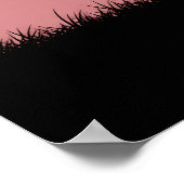 Minimalistische Anime Ronin Poster (Hoek)