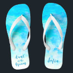 Minimalistische Aqua Blue Gradient Tunt van de Gro Teenslippers<br><div class="desc">Deze minimalistische Aqua Blue Gradient Tunt van de Groom teenslippers is een gedenkwaardig geschenk voor leden van de bruiloft: bruid, bruidsmeisje, tante van de bruid/bruidegom, dienstmeisje... Ze zullen een stijlvolle dosis glam toevoegen aan je trouwdag, een vrijgezellenfeest of een andere viering. ♥ pas het met uw formulering aan door de...</div>