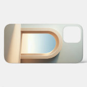 Minimalistische architecturale boog - moderne esth Case-Mate iPhone case (Achterkant (horizontaal))