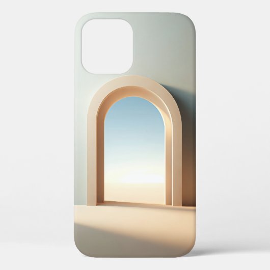 Minimalistische architecturale boog - moderne esth Case-Mate iPhone case (Achterkant)