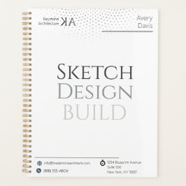 Minimalistische Architectuur 2026 Kalender en Proj Planner