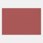 Minimalistische Autumn Plain Wrapping Sheets Inpakpapier Vel (Voorkant 3)