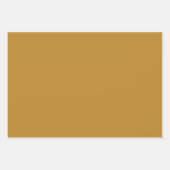 Minimalistische Autumn Plain Wrapping Sheets Inpakpapier Vel (Voorkant)