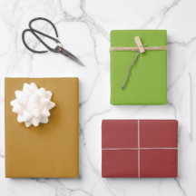 Minimalistische Autumn Plain Wrapping Sheets