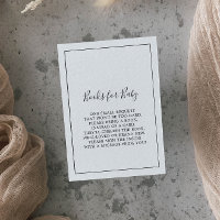 Minimalistische Baby showers boeken voor Baby