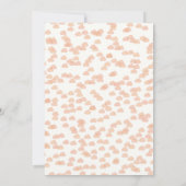 Minimalistische Baby showers Kaart met Schattige k (Achterkant)