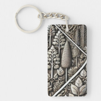 Minimalistische Bar Sleutelhanger