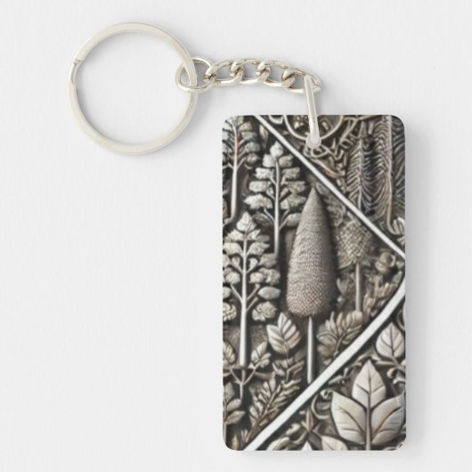 Minimalistische Bar Sleutelhanger (Voorkant)