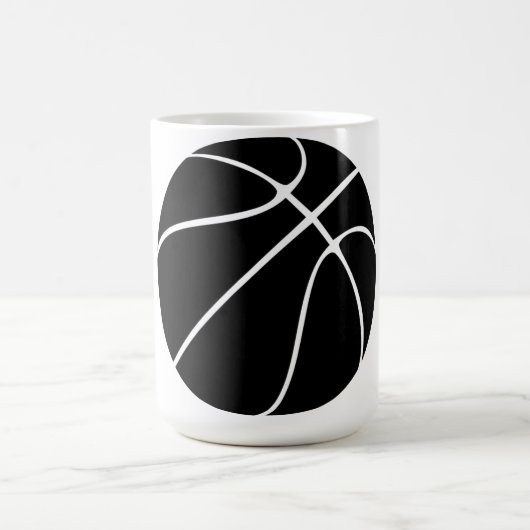 Minimalistische basketbal Mok** Magische Mok (Midden)