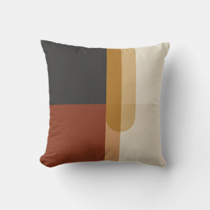 Minimalistische Bauhaus kussen – Abstract kleurblo
