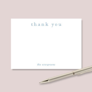 Minimalistische bedankkaartjes voor koppels of gez notitiekaartje
