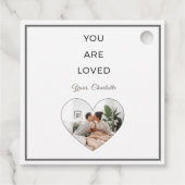 Minimalistische bedankkaartjes voor Valentijn: Je Bedankjes Labels (Achterkant)