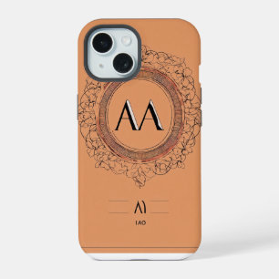 Minimalistische Beginletters Symbool iPhone Hoes - 15 Case
