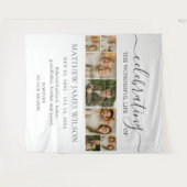 Minimalistische begrafenisviering Life Photo Colla Wandkleed (Voorkant (horizontaal))