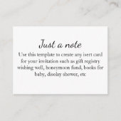 Minimalistische Behuizing Kaart Modern Wedding (Voorkant)