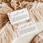 Minimalistische behuizing Kaart, slechts een opmer Informatiekaartje