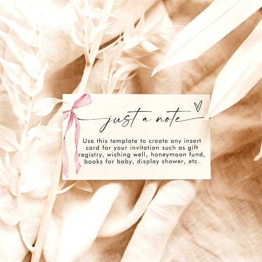 Minimalistische behuizing Kaart, slechts een opmer Informatiekaartje