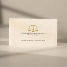 Minimalistische Beige linnen & Gold Justice Scale