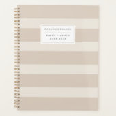 Minimalistische beige Planner (Voorkant)