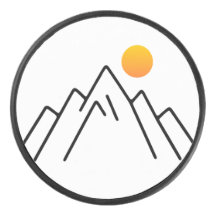 Minimalistische bergen: een op Natuur geïnspireerd