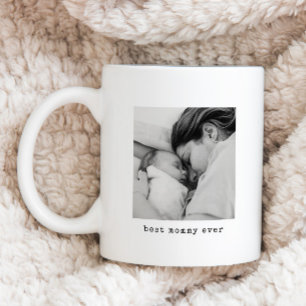 Minimalistische Beste Moeders Ooit Foto Koffiemok