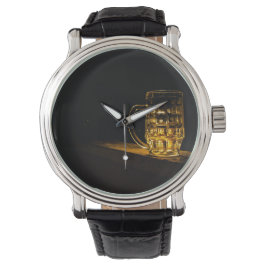 Minimalistische biertijd horloge