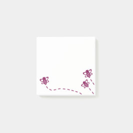 Minimalistische Bij Sticky Notes - Dagelijks Gebru