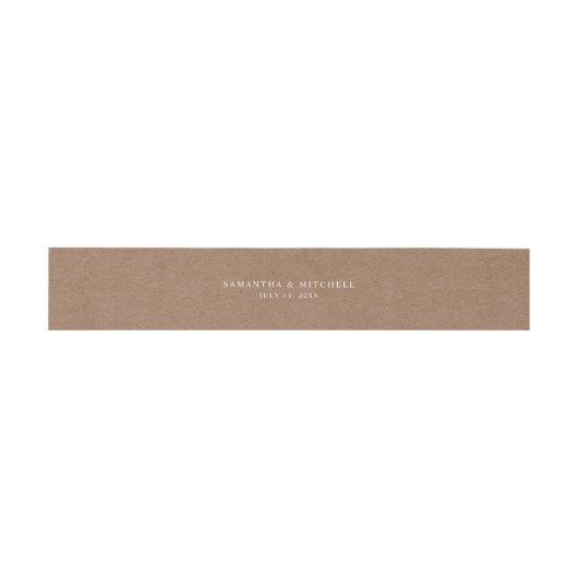 Minimalistische bijbelse uitnodiging uitnodigingen wikkel (Vlak)