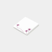 Minimalistische bijen sticky notes - dagelijks geb (Schuin)