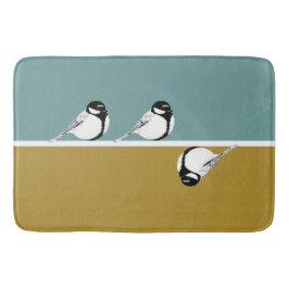 Minimalistische Bird Design Badmat
