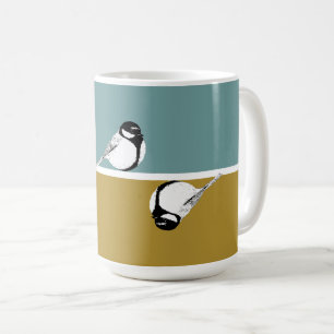 Minimalistische Bird Design Mok