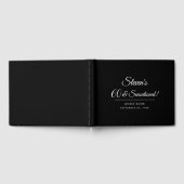 Minimalistische Black 60 en Sensational Birthday P Gastenboek (Volledig)