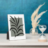Minimalistische bladeren fotoplaat (Zijkant)