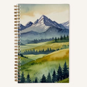 Minimalistische blanco schetsboek notitieboek (Voorkant)