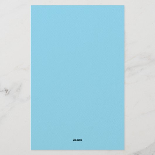Minimalistische blauw en wit professionele moderne briefpapier (Achterkant)