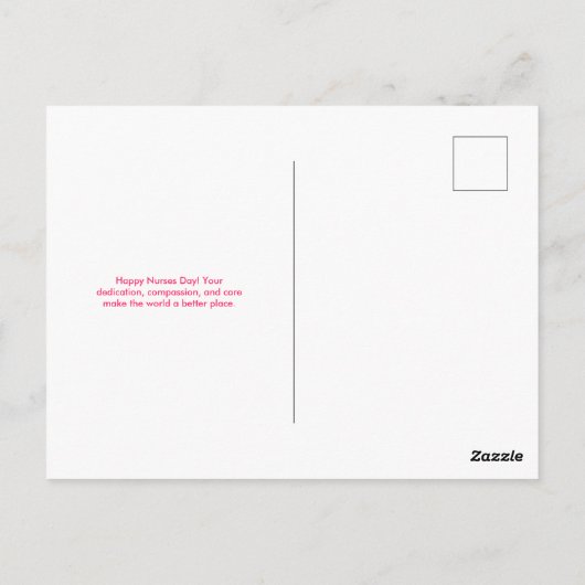 Minimalistische Blauwgroen en Magenta Iconische Da Briefkaart (Achterkant)