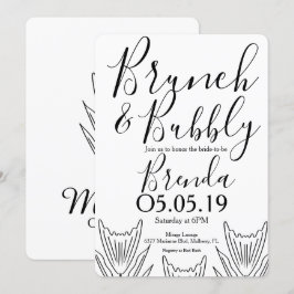 Minimalistische bloem botanische bloemlijn kunst b kaart